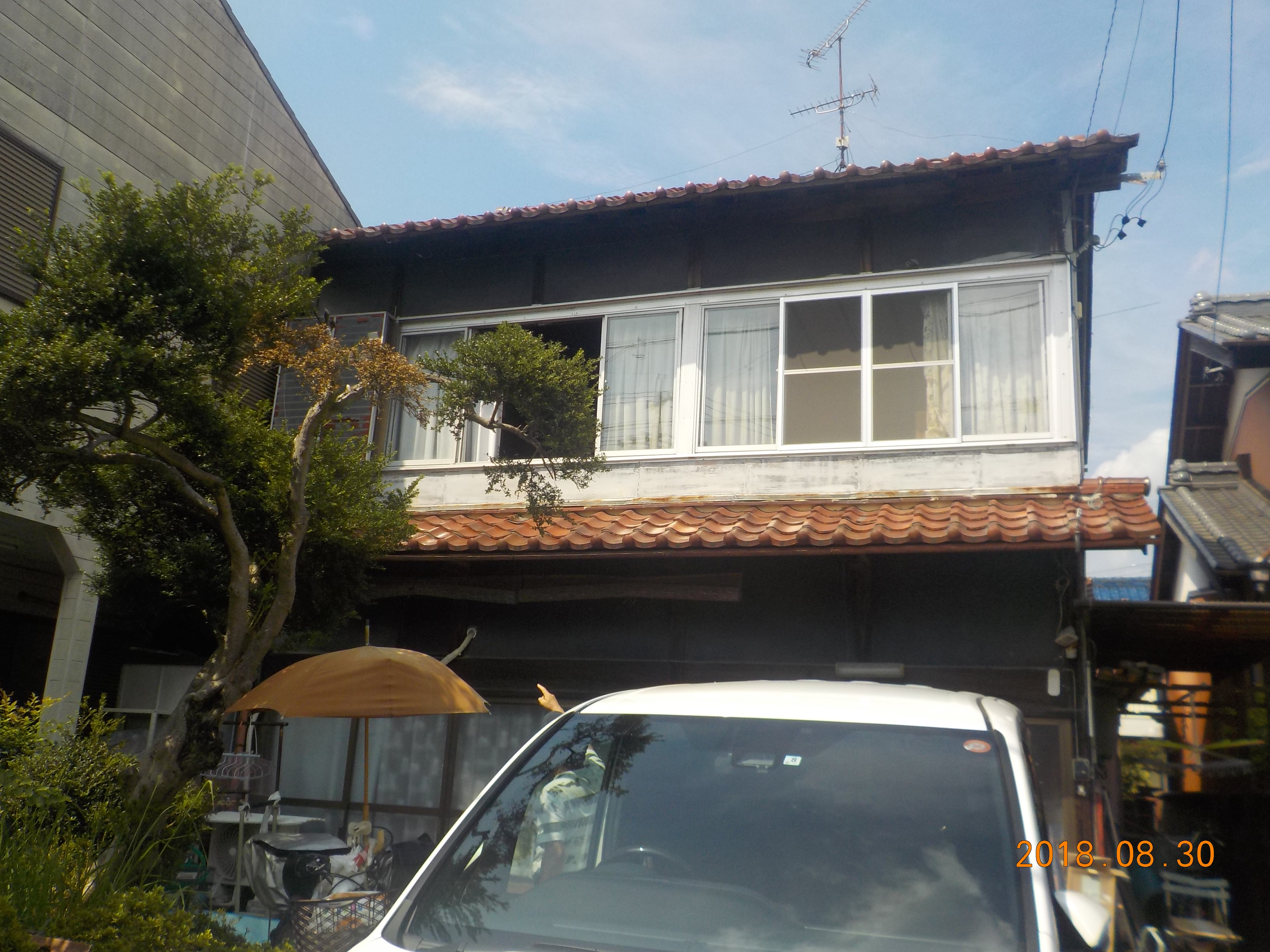 施工前の写真