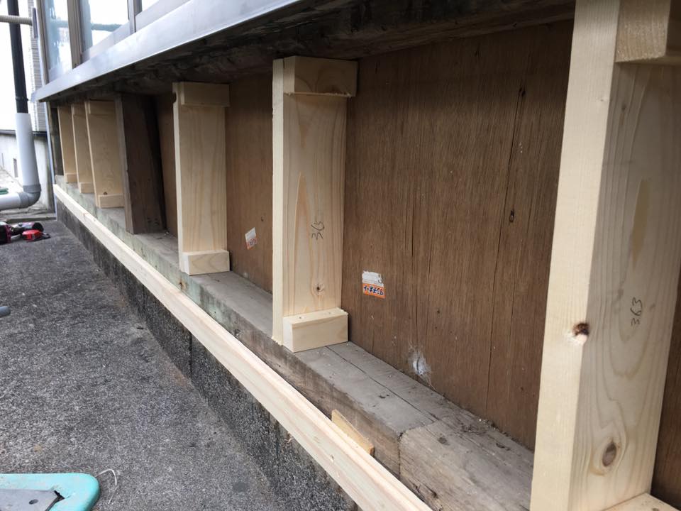 中村ワークス現在進行中施工写真